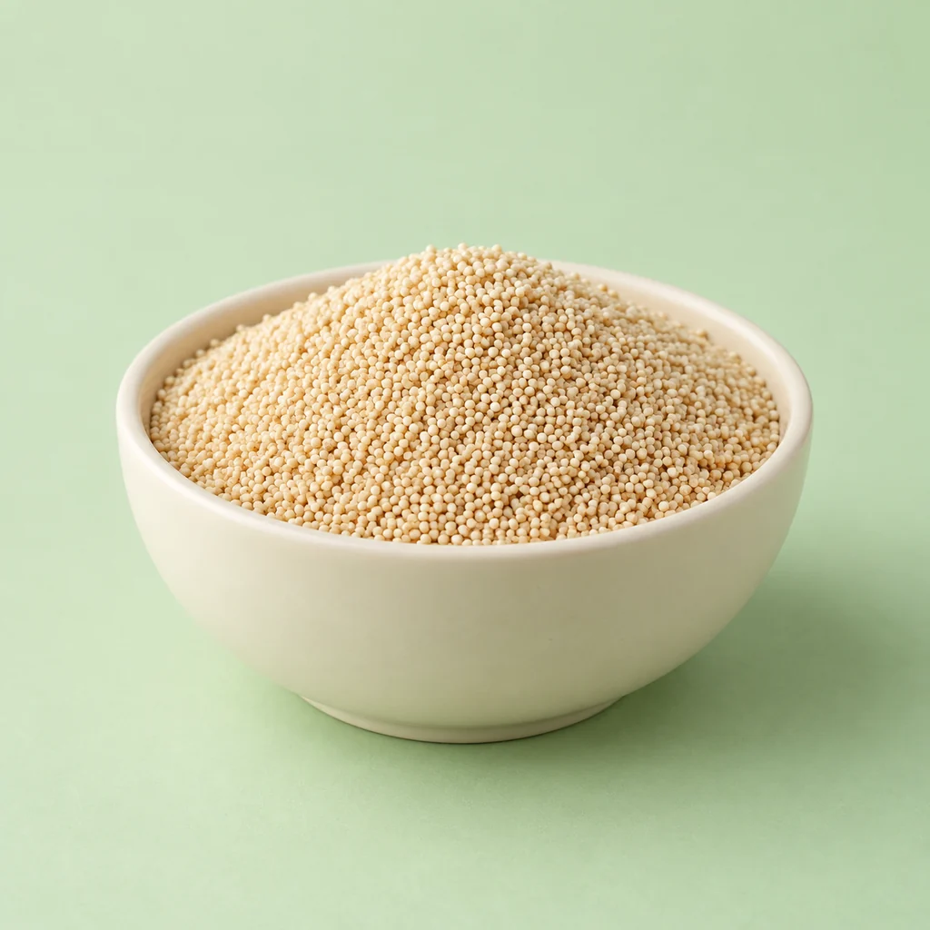 Amaranth prepared for a baby, suitable from around 6 months