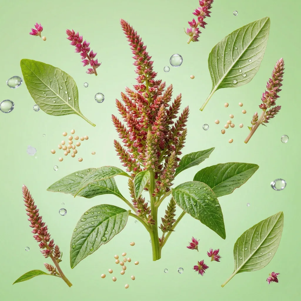 Amaranth prepared for a baby, suitable from around 6 months