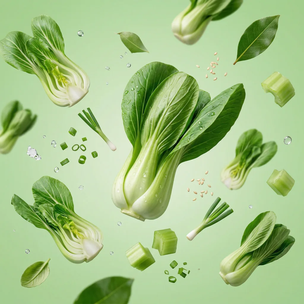 Bok Choy prepared for a baby, suitable from around 6 months