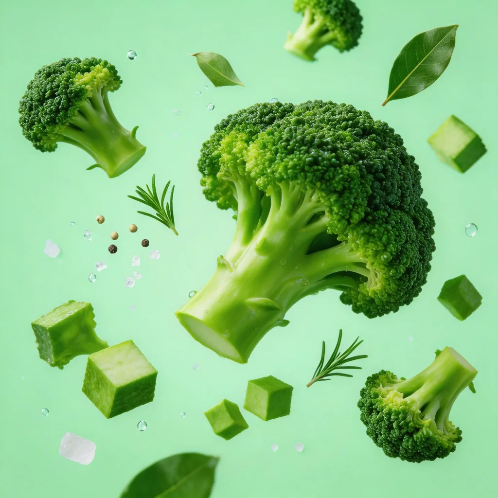 Broccoli prepared for a baby, suitable from around 6 months