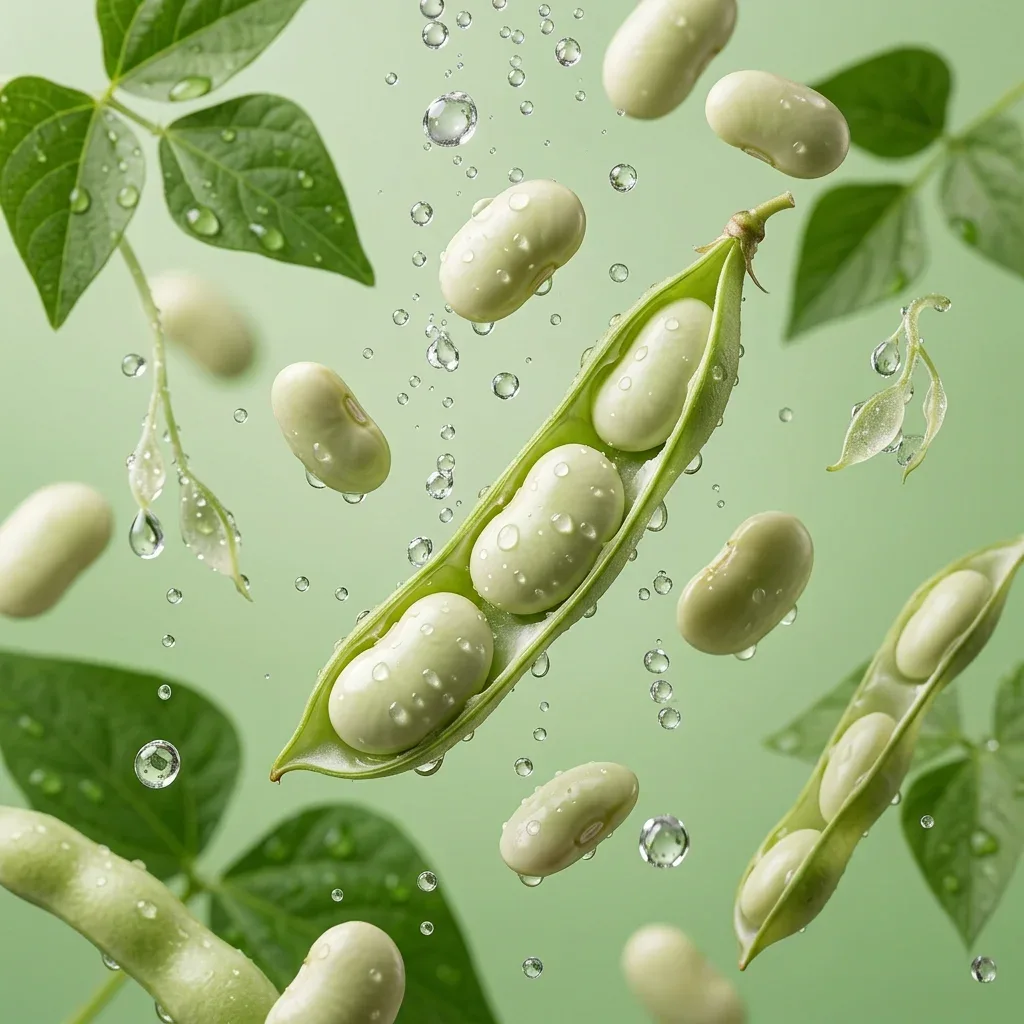 Butter Beans prepared for a baby, suitable from around 6 months