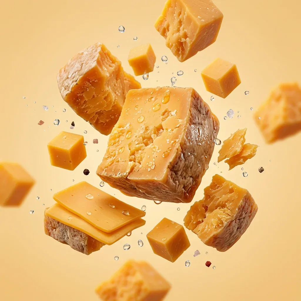 Cheddar Cheese prepared for a baby, suitable from around 6 months
