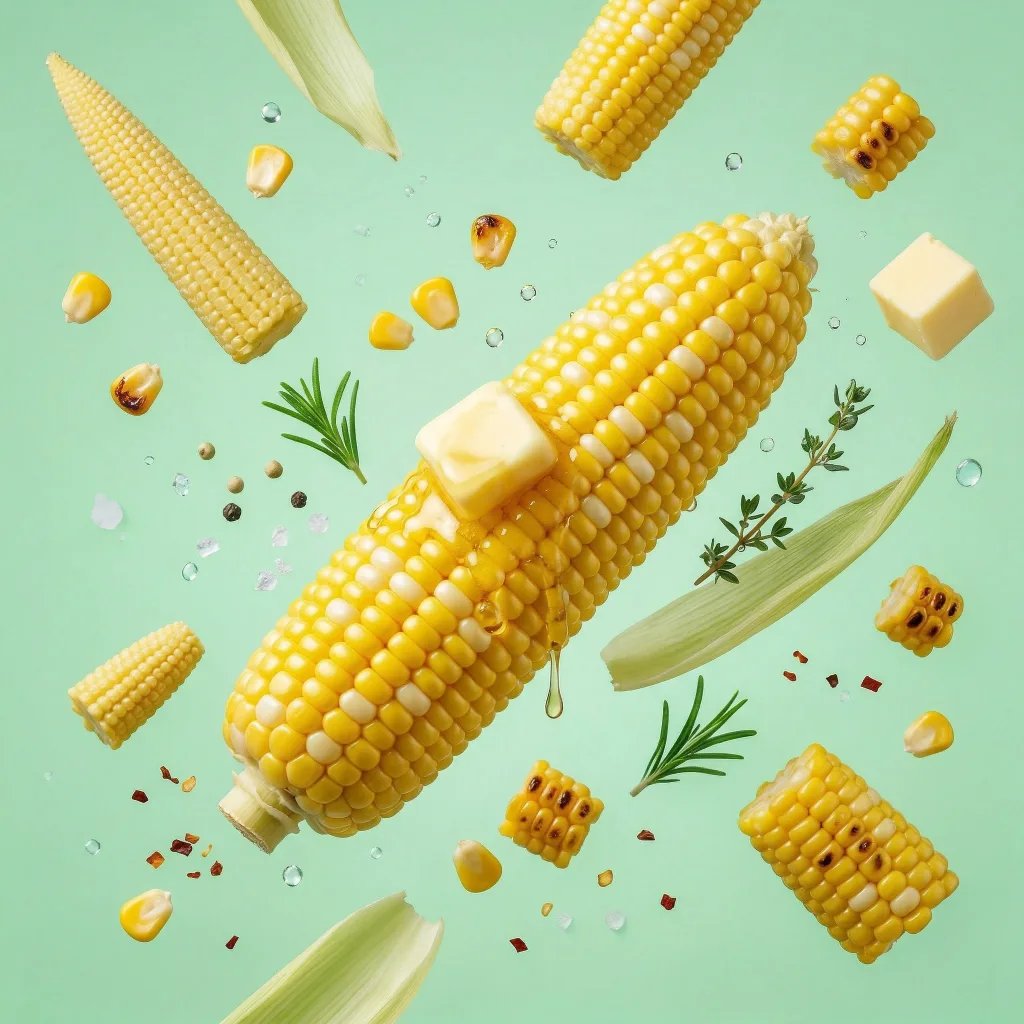 Corn prepared for a baby, suitable from 9 months