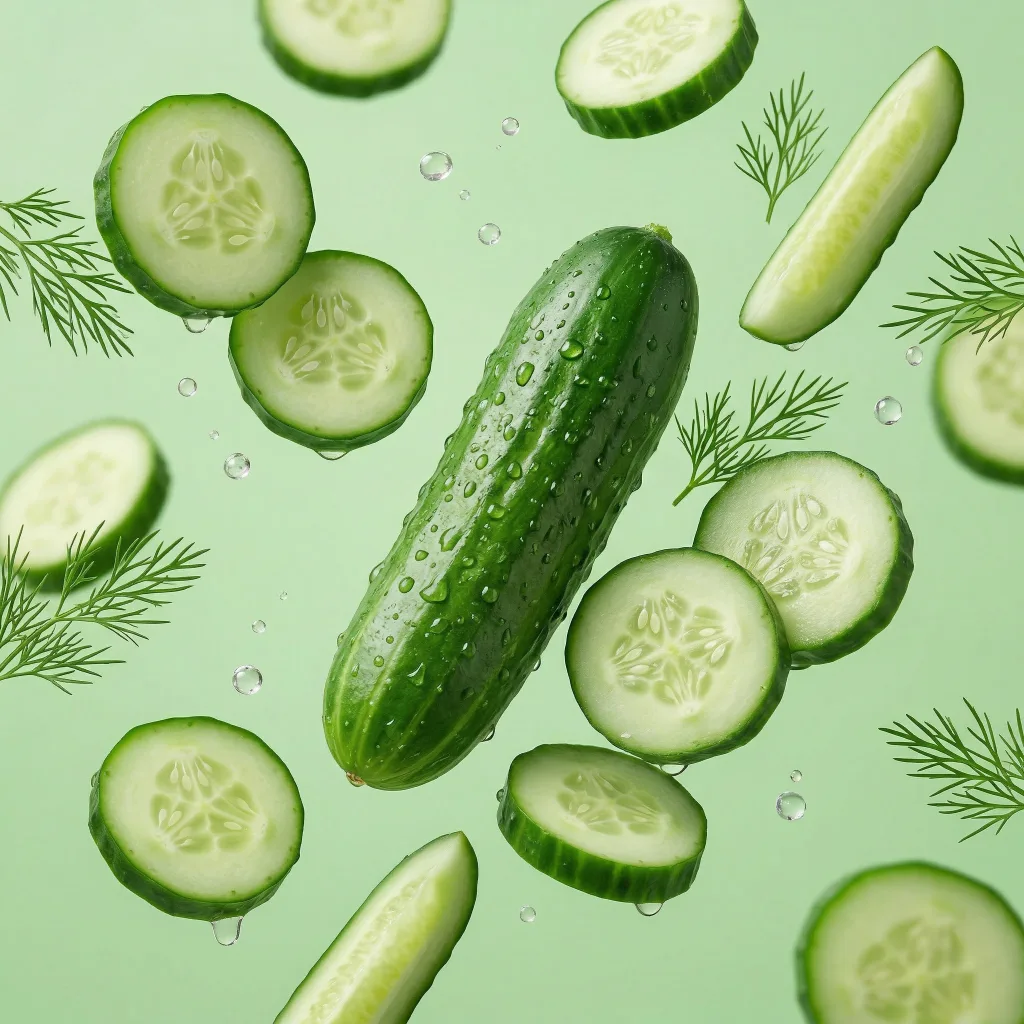 Cucumber prepared for a baby, suitable from around 6 months