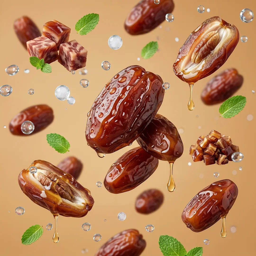 Dates prepared for a baby, suitable from around 6 months