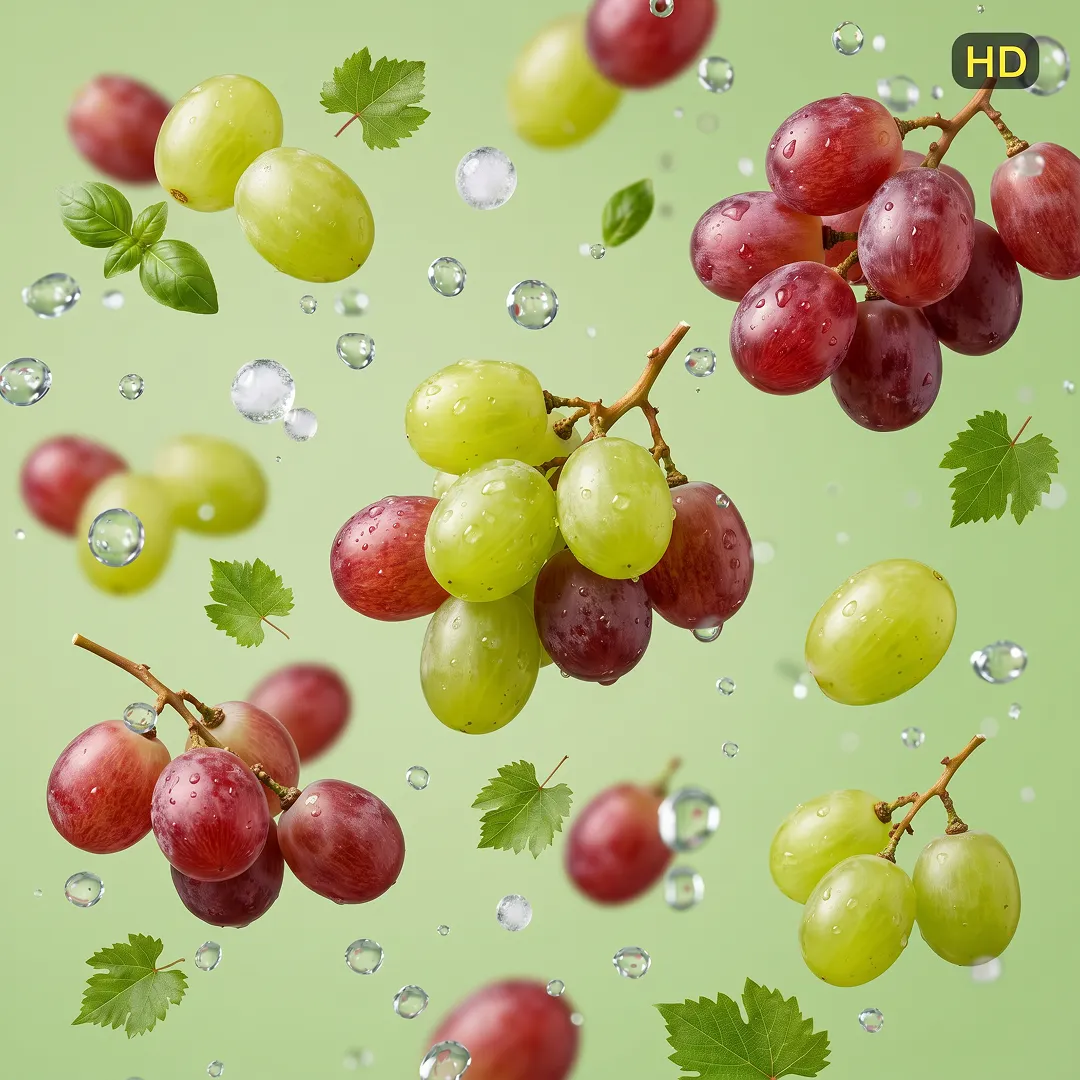 Grape prepared for a baby, suitable from around 6 months