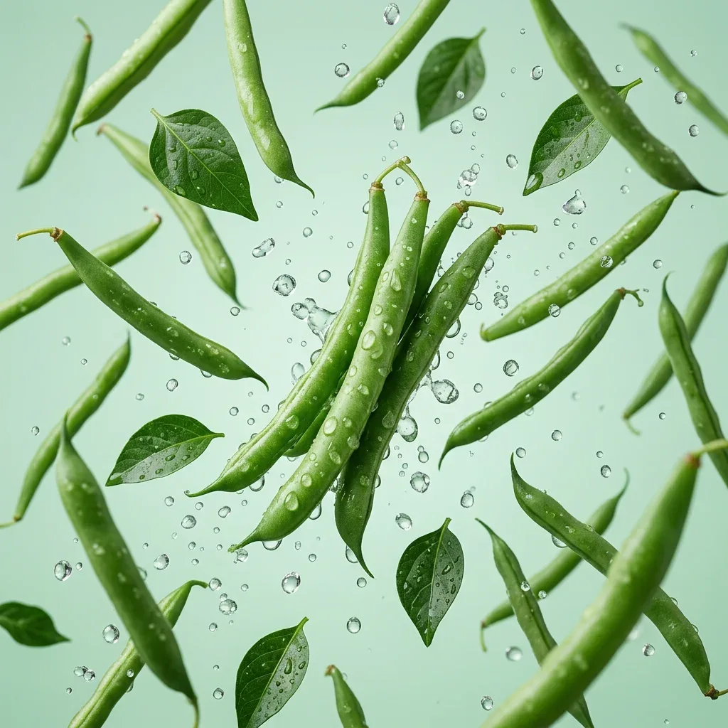 Green Beans prepared for a baby, suitable from around 6 months
