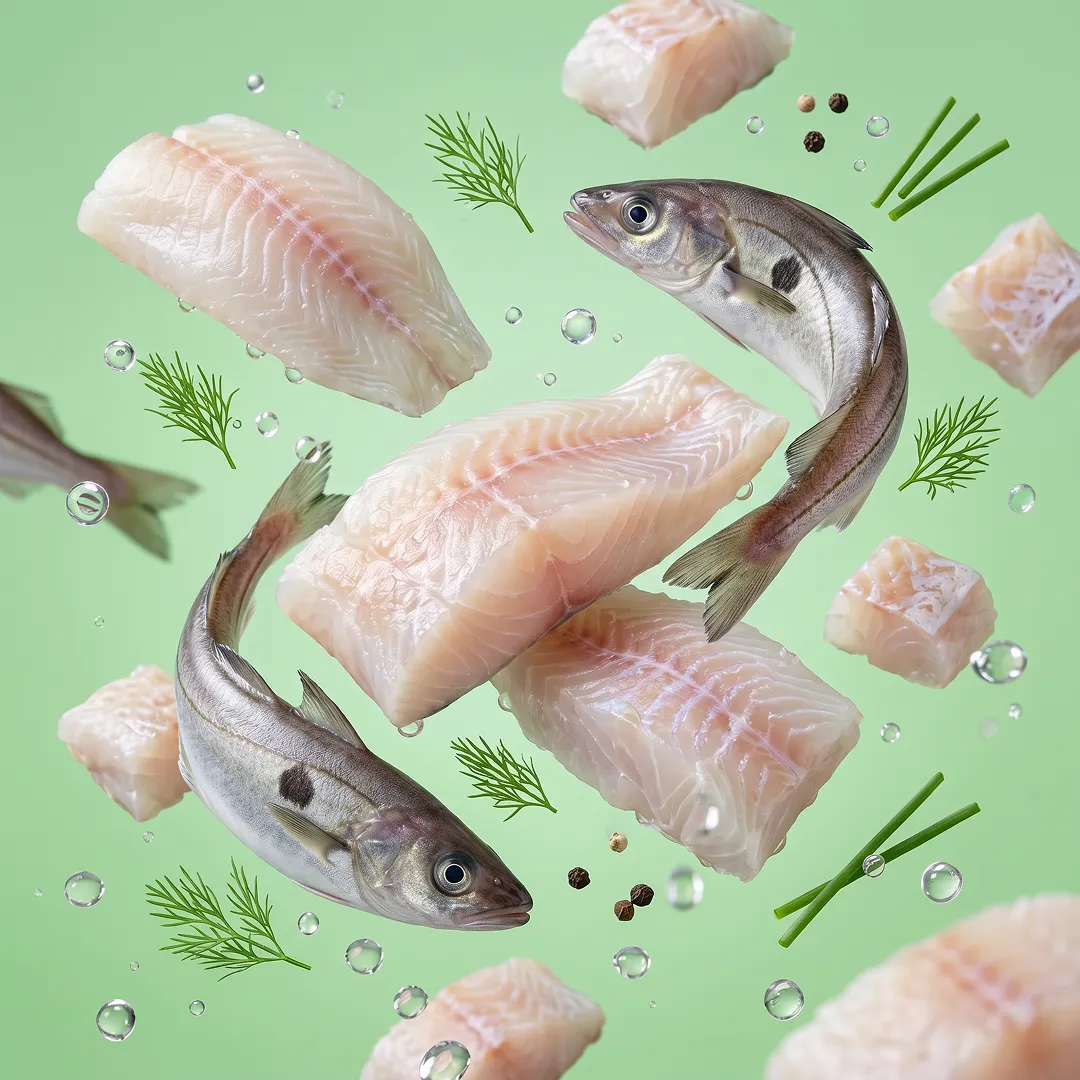 Haddock prepared for a baby, suitable from around 6 months