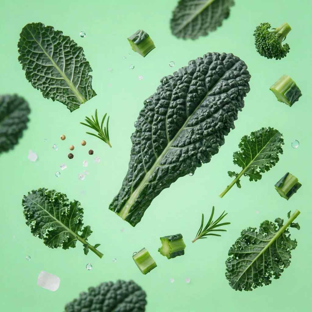 Kale prepared for a baby, suitable from around 6 months