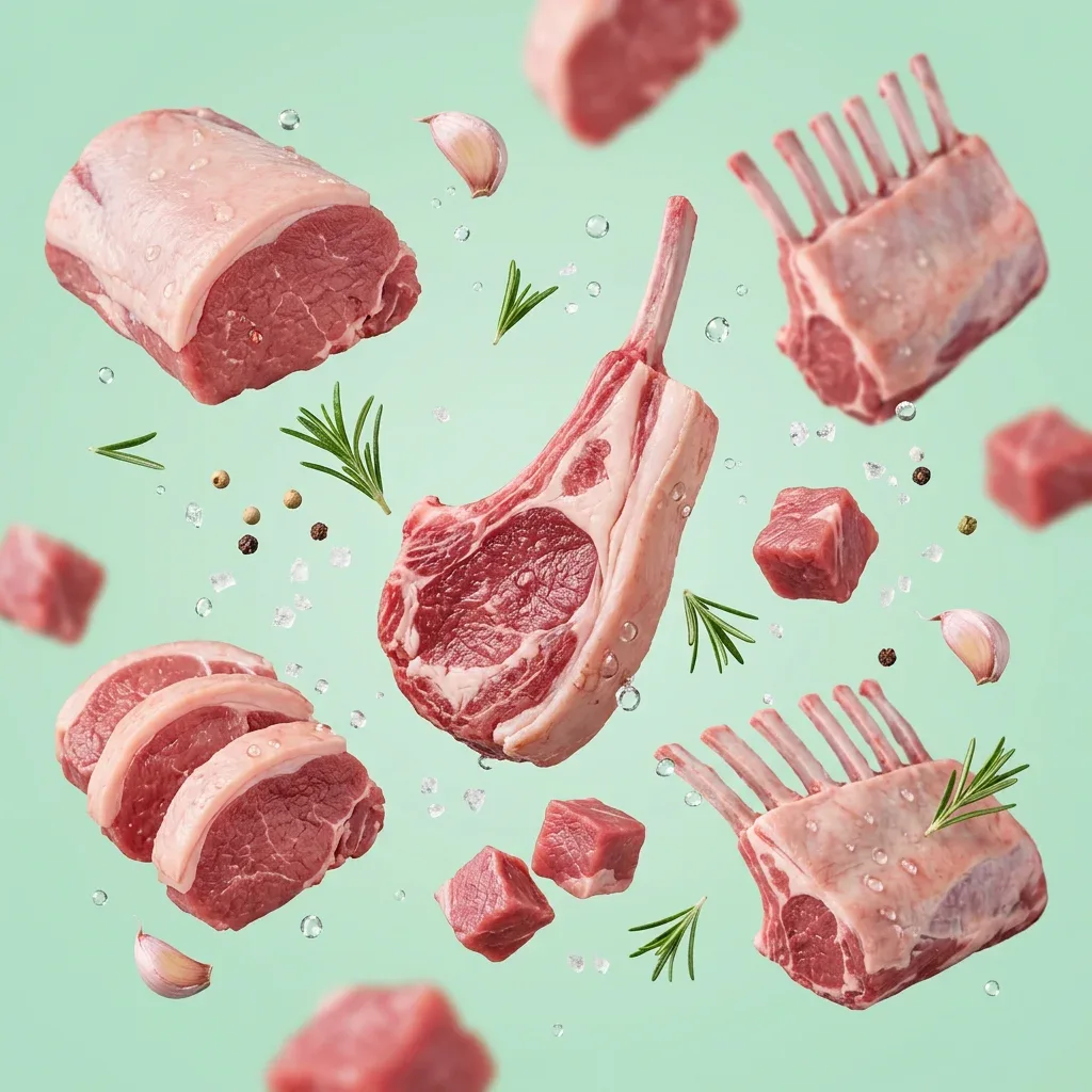 Lamb prepared for a baby, suitable from around 6 months