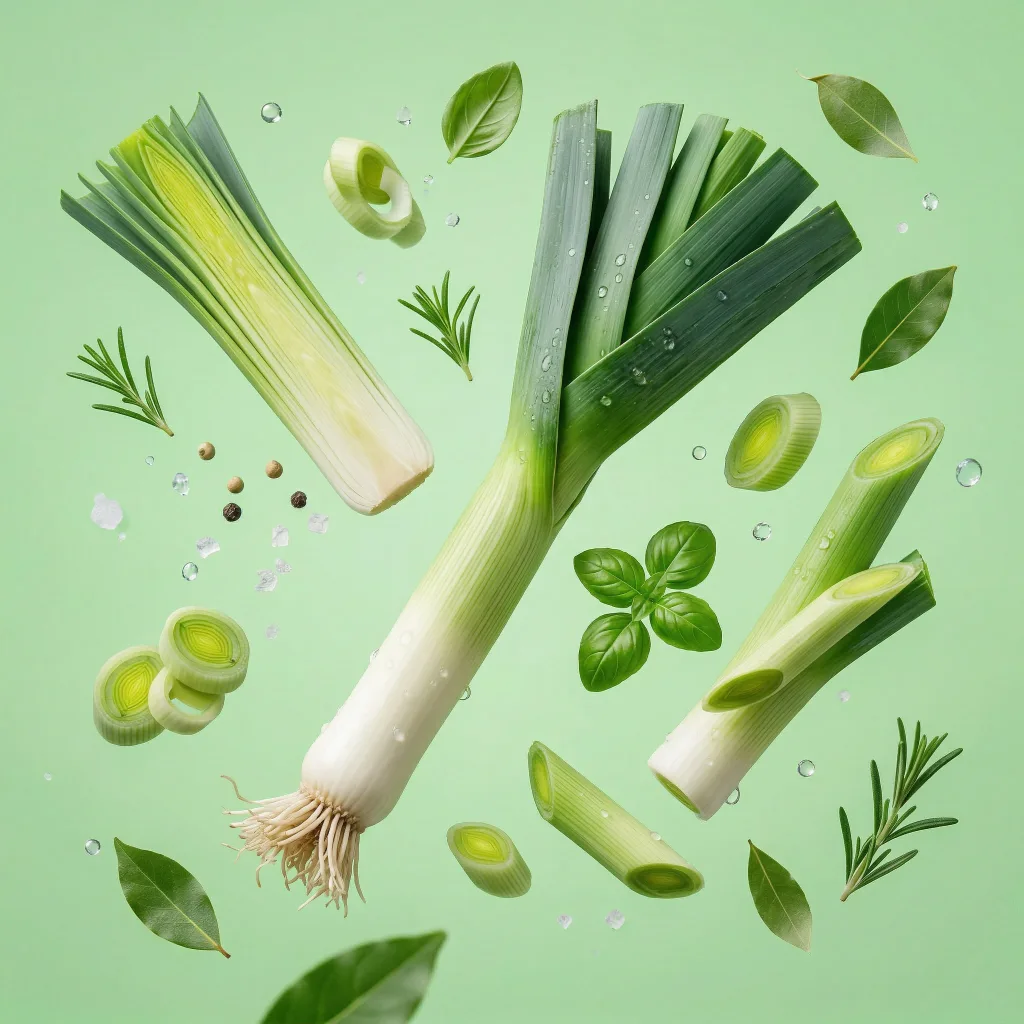 Leek prepared for a baby, suitable from around 6 months