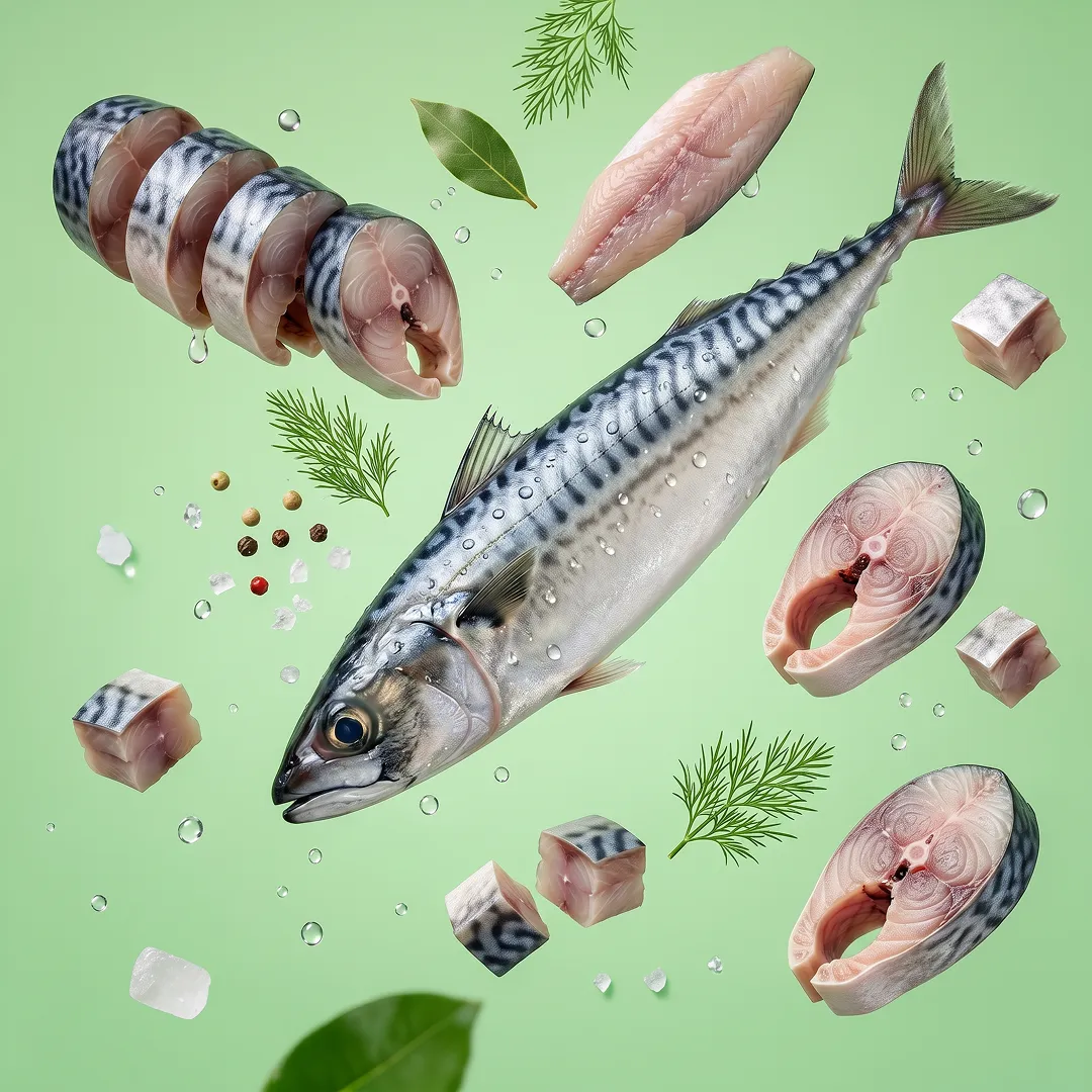 Mackerel prepared for a baby, suitable from around 6 months