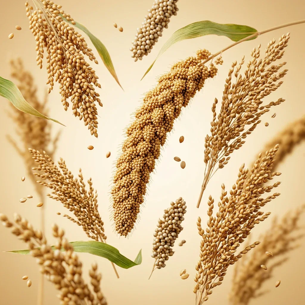 Millet prepared for a baby, suitable from around 6 months