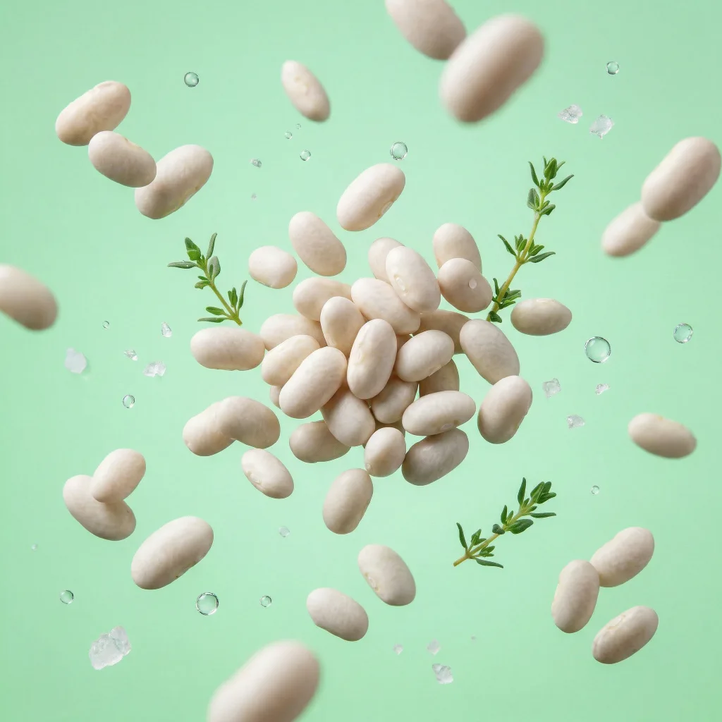 Navy Beans prepared for a baby, suitable from around 6 months