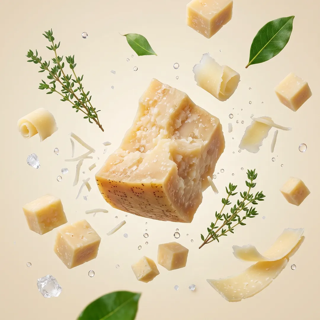 Parmesan prepared for a baby, suitable from around 6 months