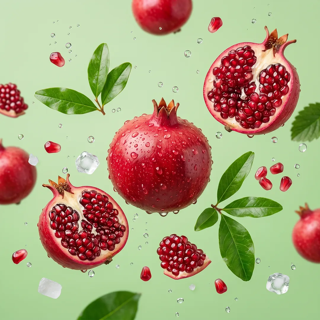 Pomegranate prepared for a baby, suitable from around 6 months