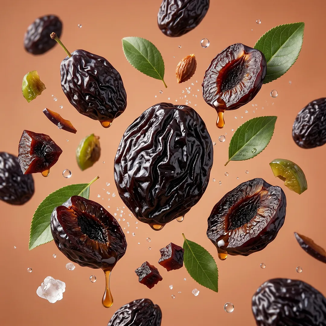 Prunes prepared for a baby, suitable from around 6 months