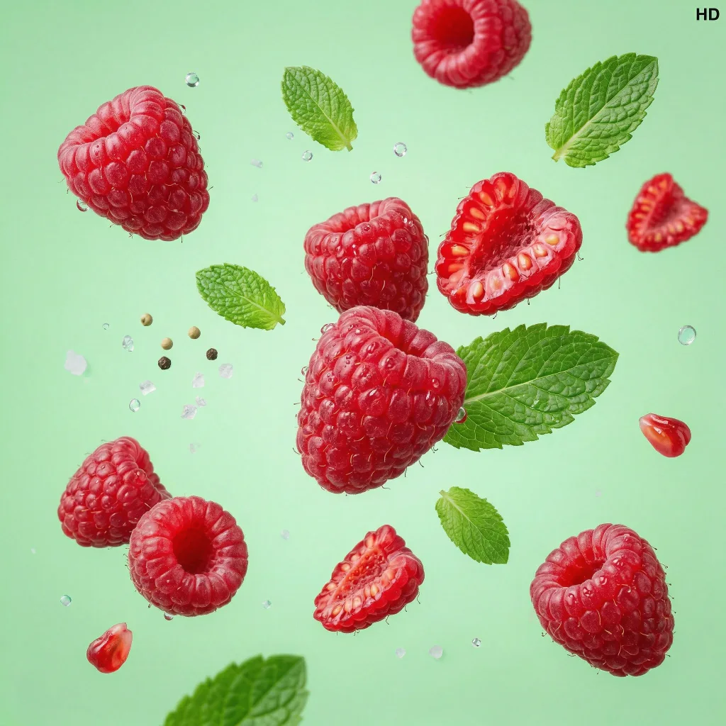 Raspberry prepared for a baby, suitable from around 6 months