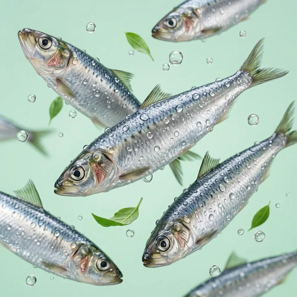 Sardine prepared for a baby, suitable from around 6 months