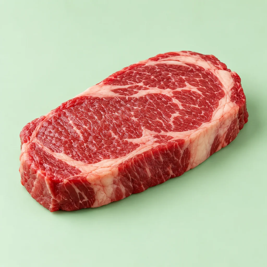 Steak prepared for a baby, suitable from around 6 months