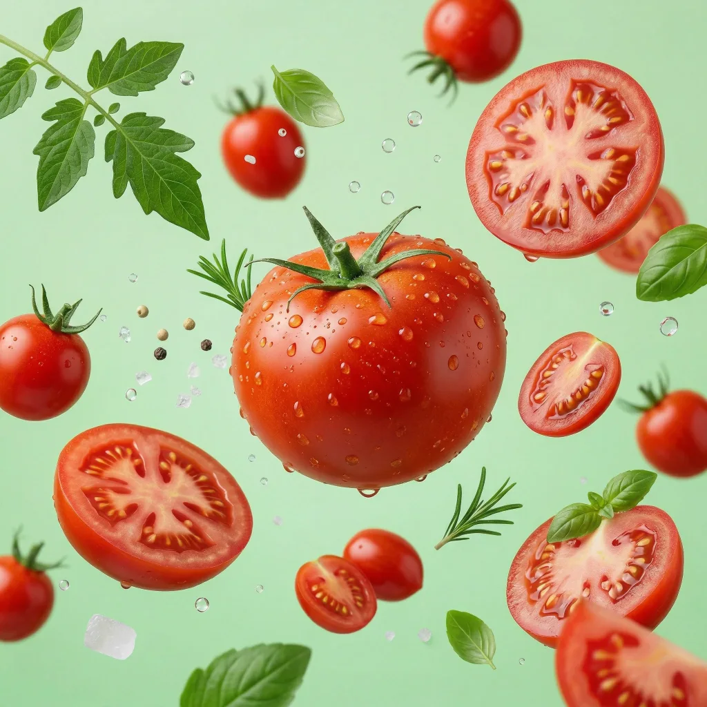 Tomato prepared for a baby, suitable from around 6 months