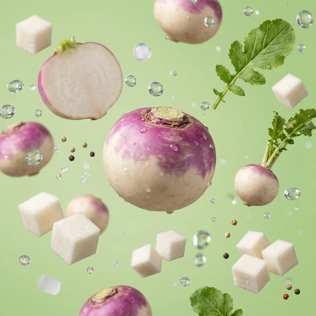 Turnip prepared for a baby, suitable from around 6 months