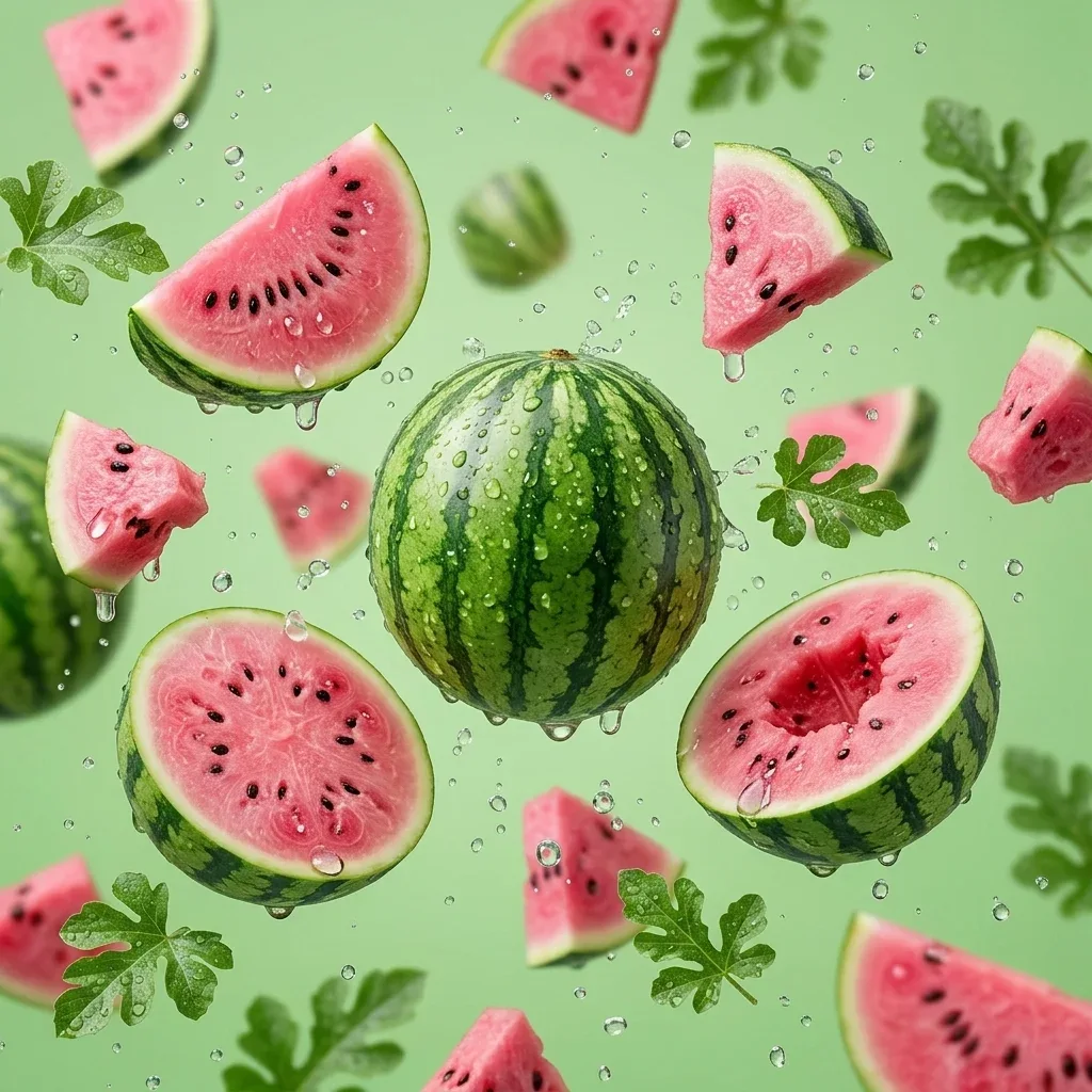 Watermelon prepared for a baby, suitable from around 6 months