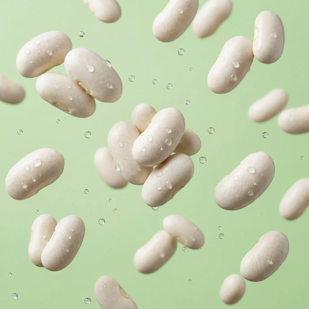 White Beans prepared for a baby, suitable from around 6 months