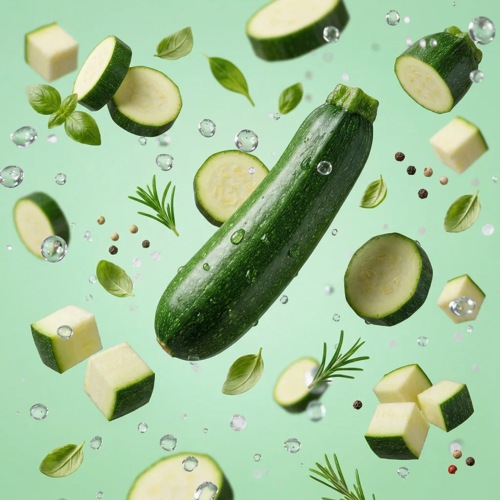 Zucchini prepared for a baby, suitable from around 6 months