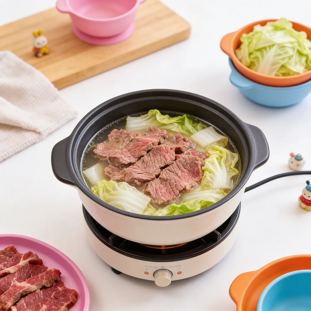 Beef & Cabbage Hotpot, a lunch or dinner for babies from around 8 months
