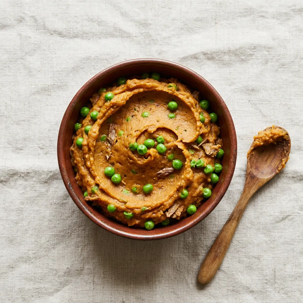 Beef & Vegetable Mash, a lunch or dinner for babies from around 6 months