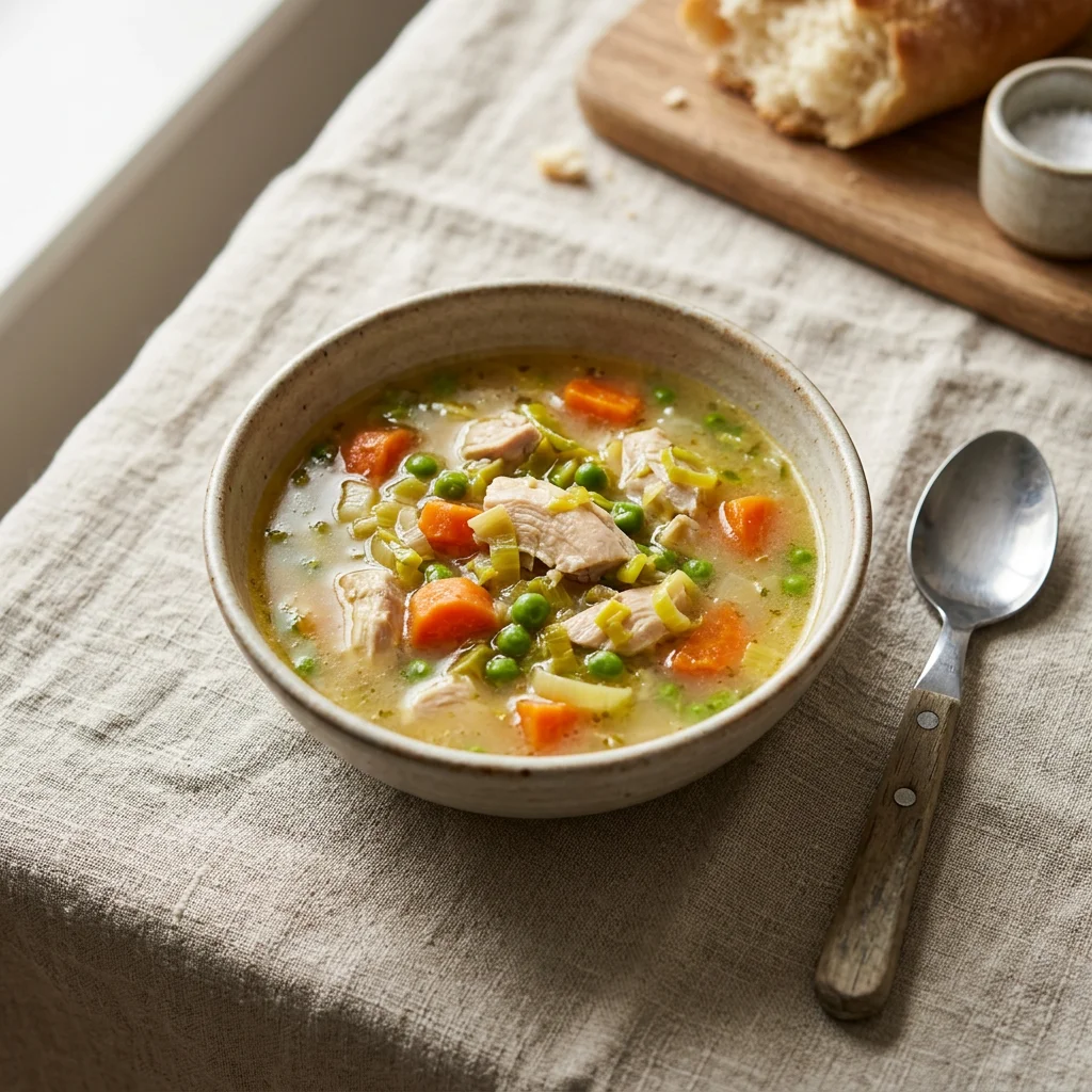 Chicken & Vegetable Stew, a lunch or dinner for babies from around 10 months
