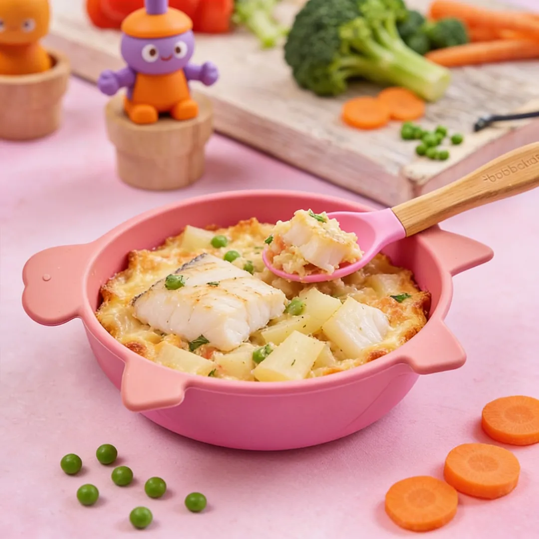 Cod & Swede Bake, a lunch or dinner for babies from around 7 months