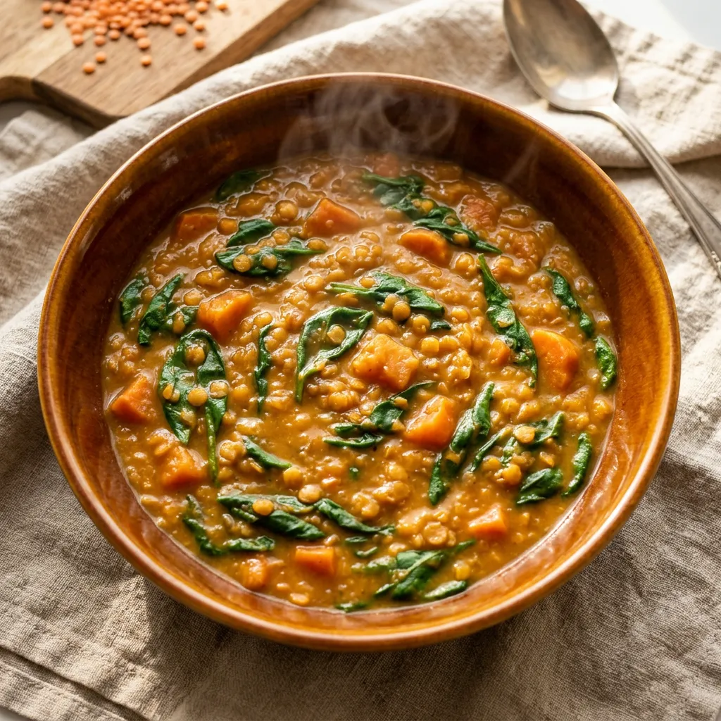Lentil & Vegetable Stew, a lunch or dinner for babies from around 6 months