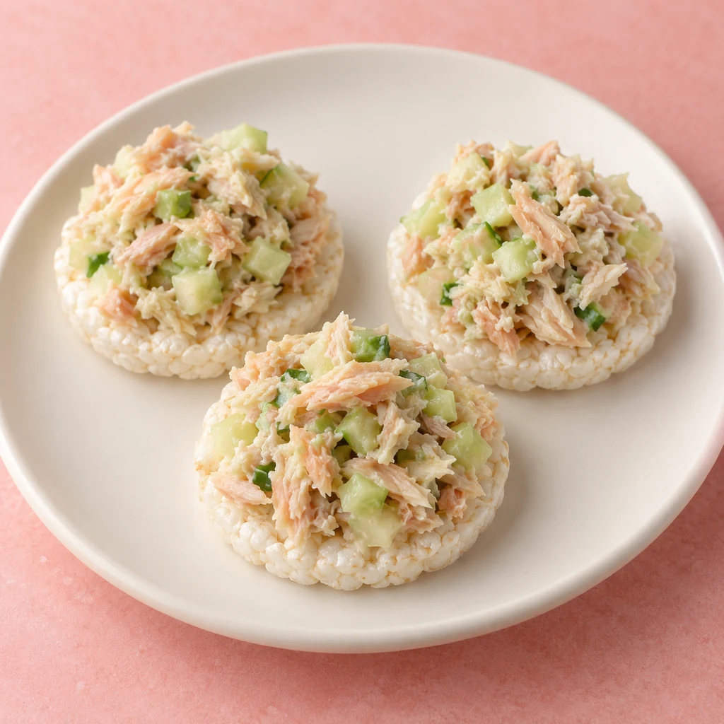 Trout & Cucumber Bites, a finger food for babies from around 1 year